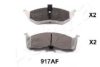 ASHIKA 50-09-917 Brake Pad Set, disc brake